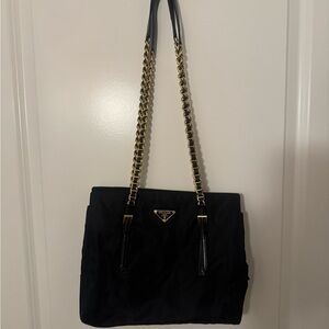 Vintage Prada Tesuto Nylon Shoulder Bag